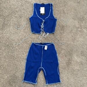 Stay afloat biker shorts it